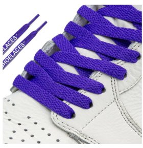 Purple Off-White Style "SHOELACES"