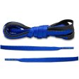 Royal Blue/Black Union Jordan 1 Replacement Shoelaces