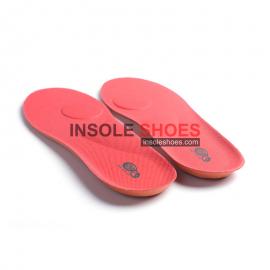 Breathable Running Ortholite insoles Insert for Sports Shoes Red