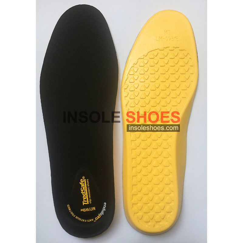 Replacement TredSafe Enduropro Anti-fatigue Footbed Slip Resistant Shoes Insoles